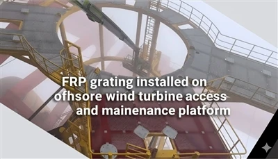 Vrhunska FRP rešetkasta rješenja za offshore vjetroelektrane i pomorske projekte