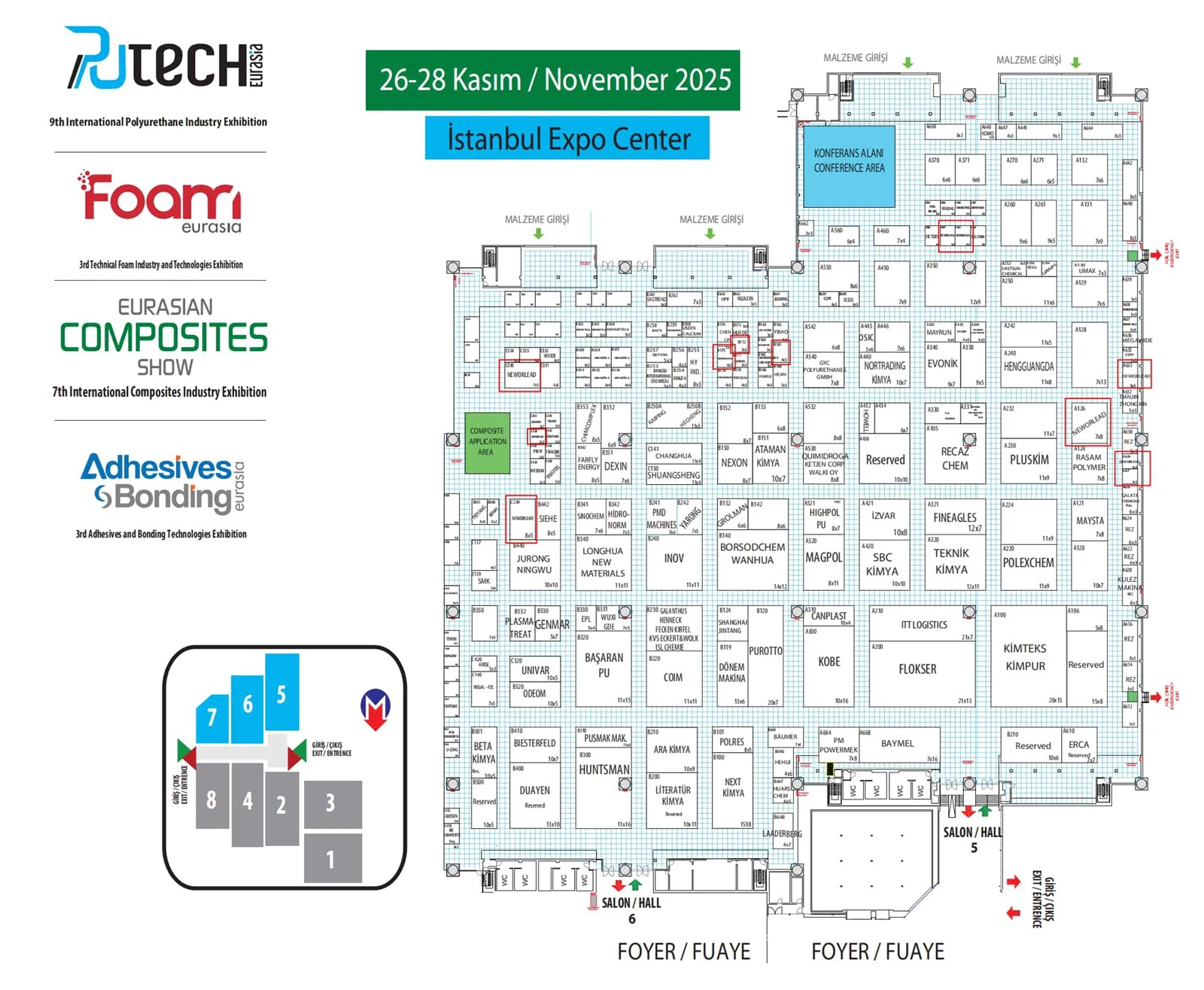 Turkey International Composites Expo 2025 Turkey International Composites Expo 2025